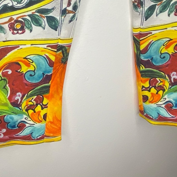 Dolce & Gabbana Silk Trousers - Picture 9 of 14